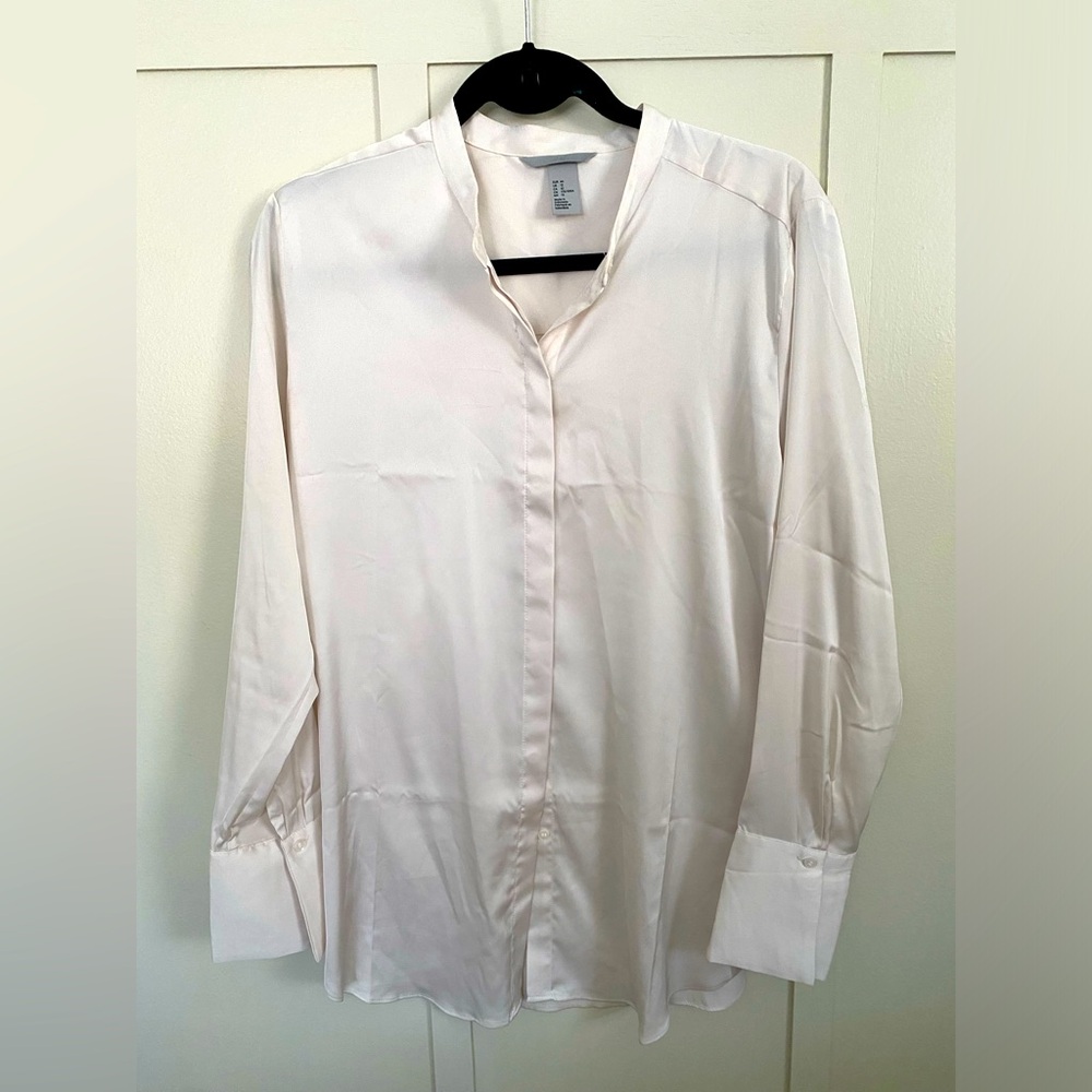 H&M silky blouse